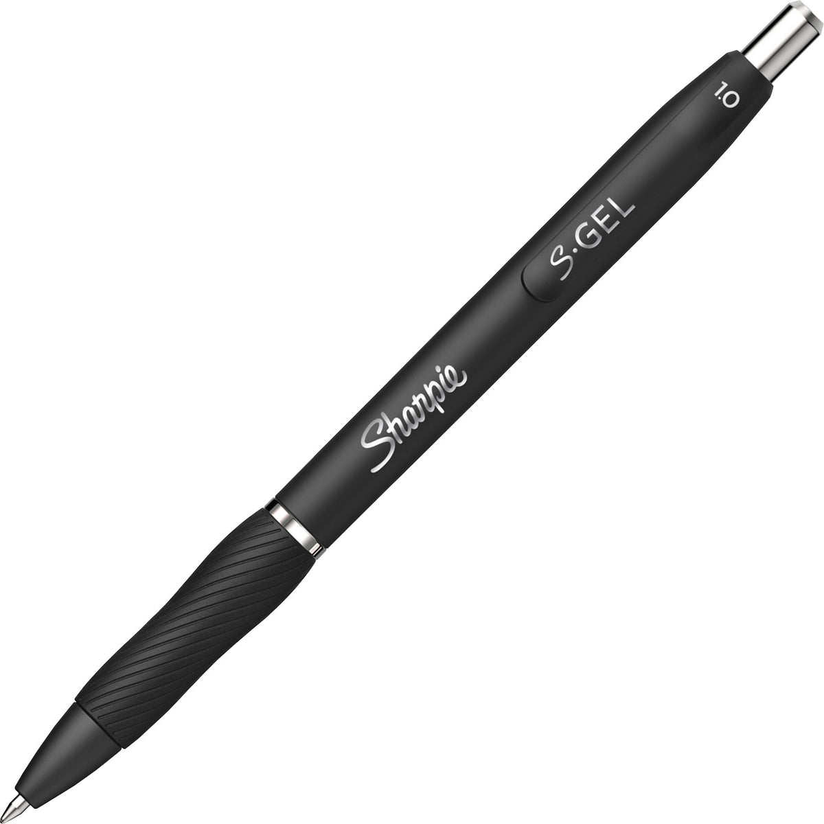 Sharpie S-Gel Pens - 1.0 mm Pen Point - Retractable - Black Ink - Gel-based - 1 Box
