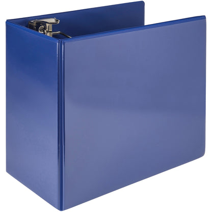 Samsill Nonstick 6" Locking D-Ring View Binder - 6" Binder Capacity - 1225 Sheet Capacity - 3 Ring - Fastener: D-Ring - 