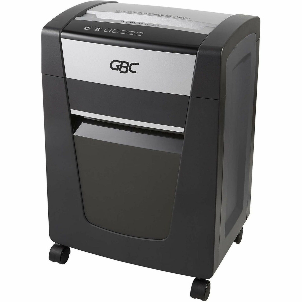 GBC ShredMaster SX20-08 Cross-Cut Paper Shredder - Non-continuous Shredder - Super Cross Cut - 20 Per Pass - for shreddi