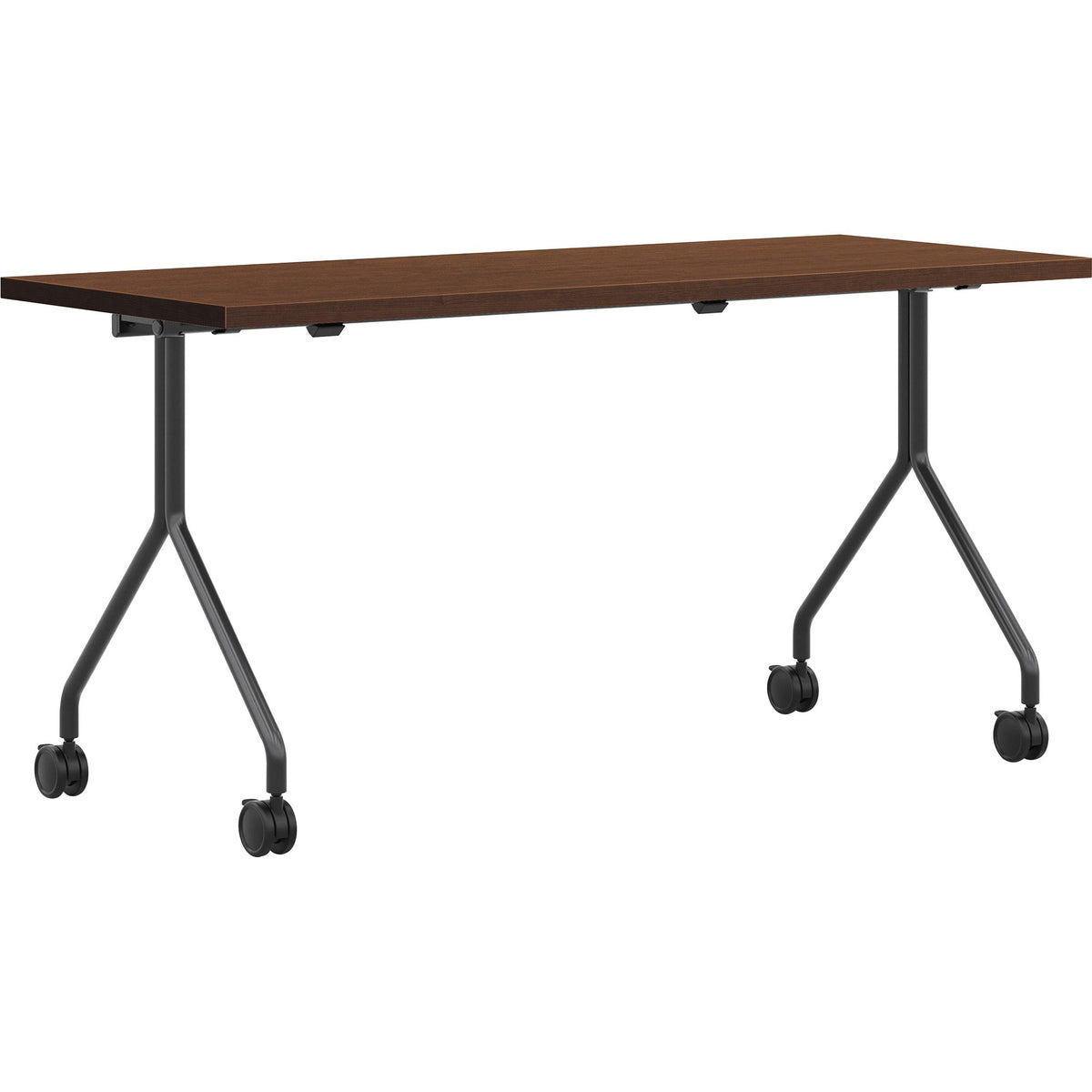 HON Between Shaker Cherry Laminate Nesting Table - Shaker Cherry Rectangle Top - 1 Each