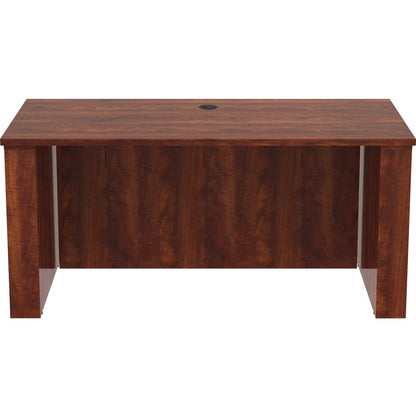 Lorell Essentials Series Sit-to-Stand Desk Shell - 0.1" Thickness Top, 49" Height x 60" Width x 29" Depth - Finish: Cher