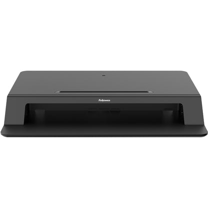 Fellowes Lotus LT Sit-Stand Workstation - 4.38" Height x 31.50" Width x 24" Depth - Desktop - Black - 1 Each