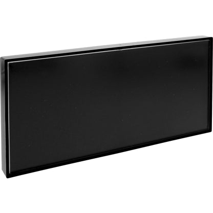 Lorell Snap Plate Architectural Sign - 12" Width x 6" Height x 12" Depth - Rectangular Shape - Surface-mountable - 1 Eac