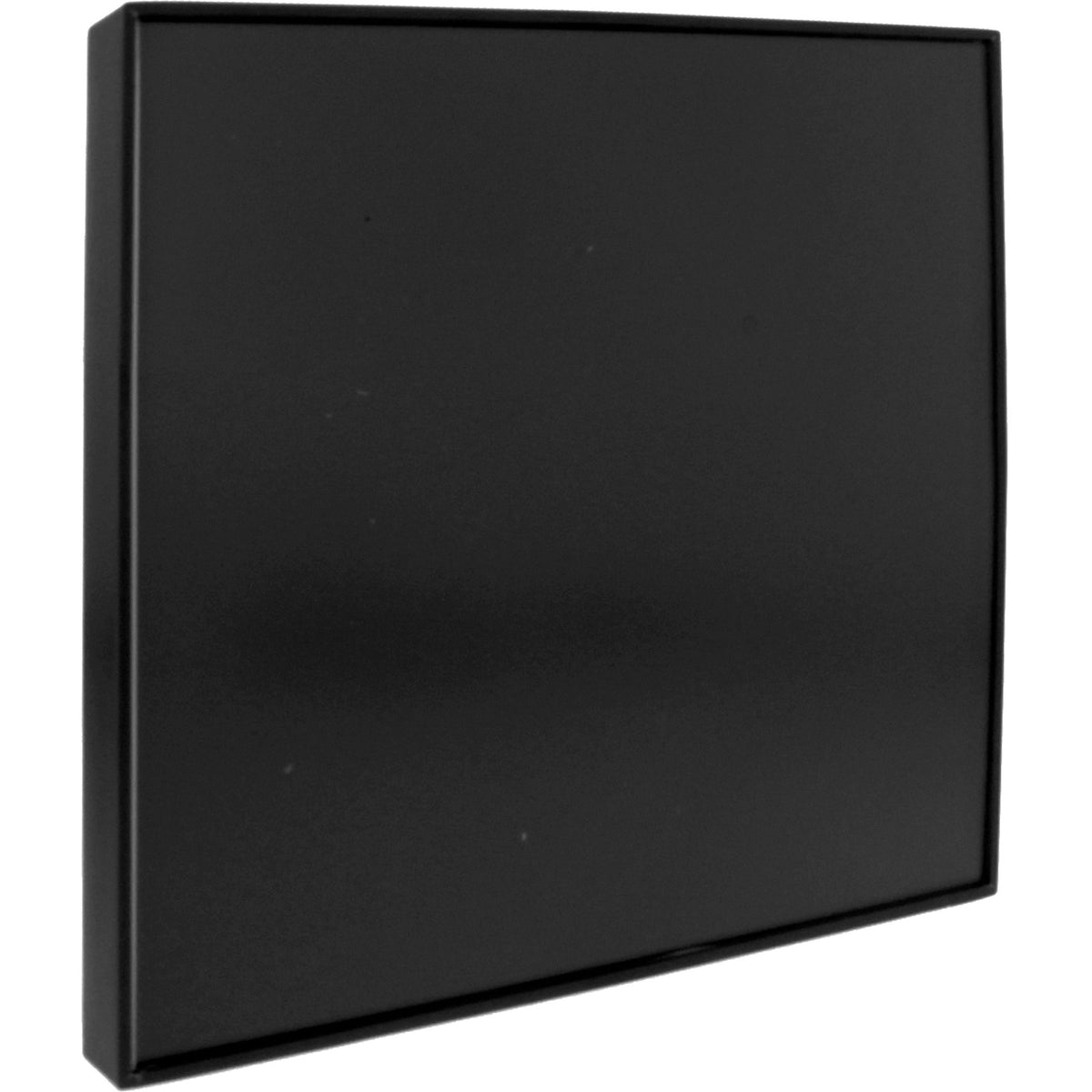 Lorell Snap Plate Architectural Sign - 10" Width x 10" Height - Square Shape - Surface-mountable - 1 Each