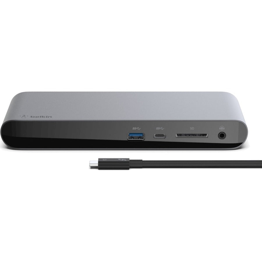 Belkin Thunderbolt 3 Dock Pro - for Notebook - Charging Capability - Memory Card Reader - SD - 170 W Power Supply - Thun