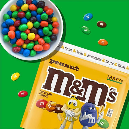 M&M's Peanut Chocolate Candies - Peanut Chocolate - 2.37 lb - 1 Bag
