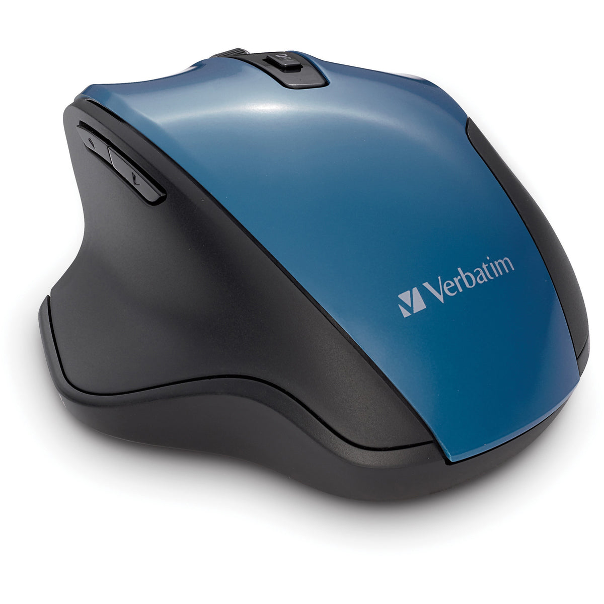 Verbatim Ergo Wireless Blue LED Mouse - Blue LED/Optical - Wireless - Radio Frequency - 2.40 GHz - Dark Teal - USB - 160