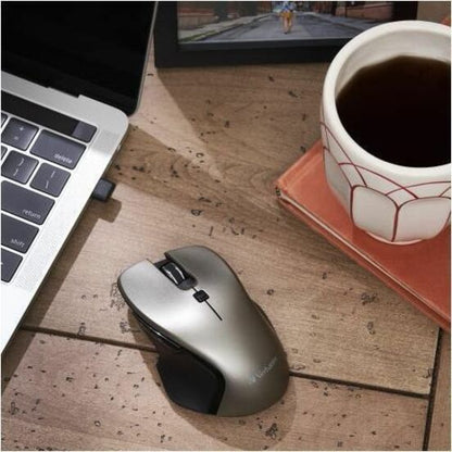 Verbatim Mouse - Blue LED/Optical - Wireless - Radio Frequency - 2.40 GHz - Graphite - USB Type C - 1600 dpi - 6 Button(