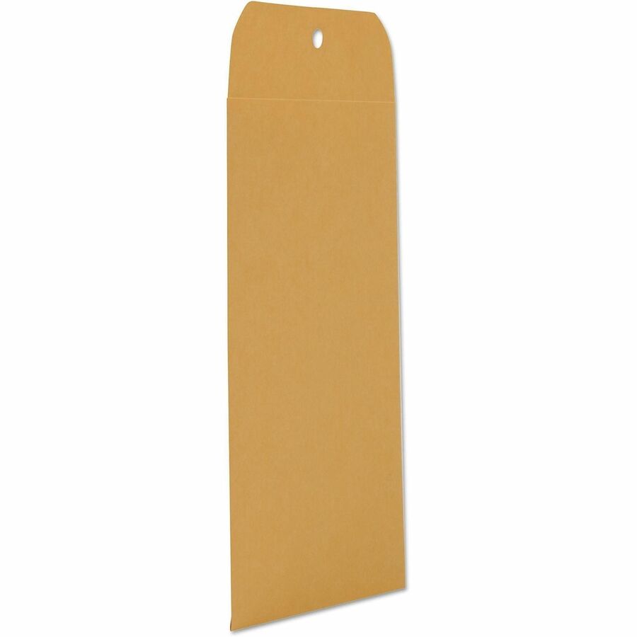 Universal Envelope - Clasp - #63 - 9 1/2" Width x 6 1/2" Length - 28 lb - Clasp/Gummed Flap - Brown Kraft - Kraft Paper 