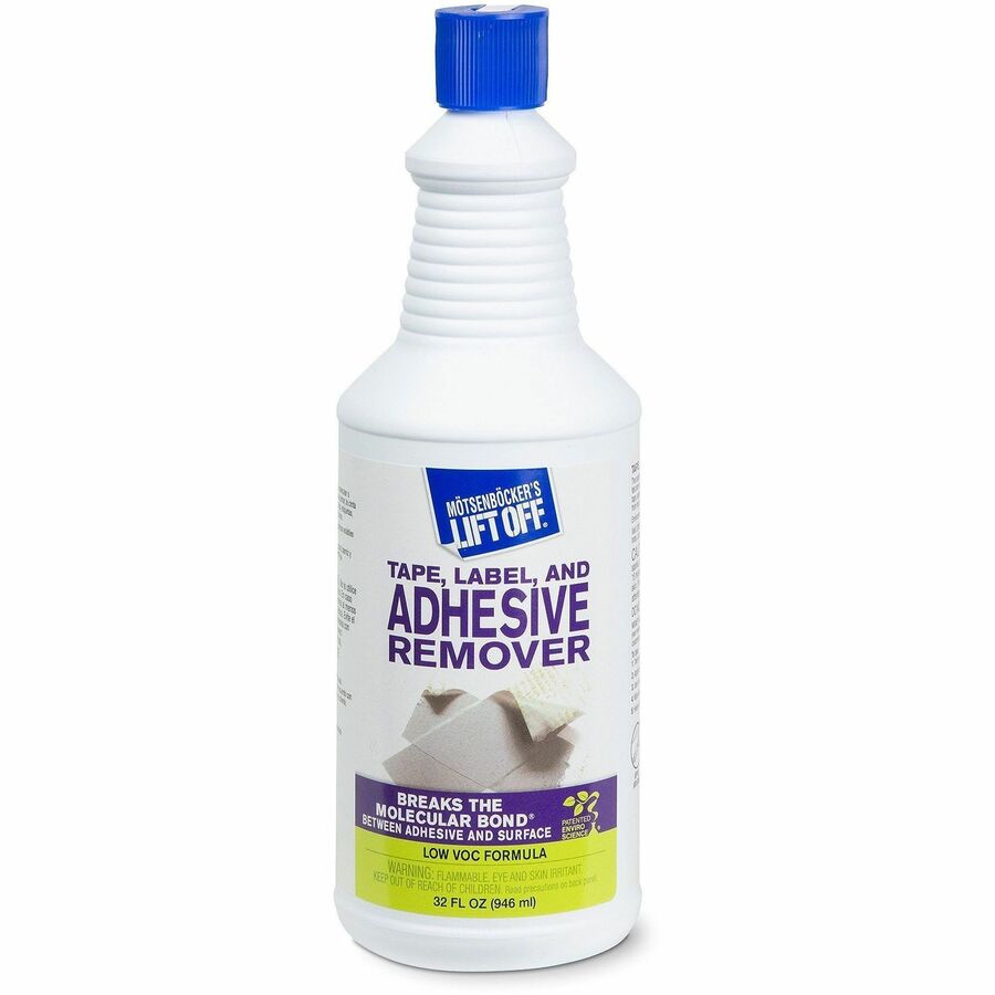 Mötsenböcker's Lift Off Tape/Label Adhesive Remover - 1 quart - 6 / Carton