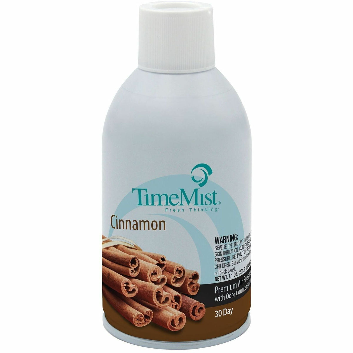 TimeMist Cinnamon Premium Air Freshener Spray - Aerosol - 5.3 fl oz (0.2 quart) - Cinnamon - 30 Day - Long Lasting, Odor