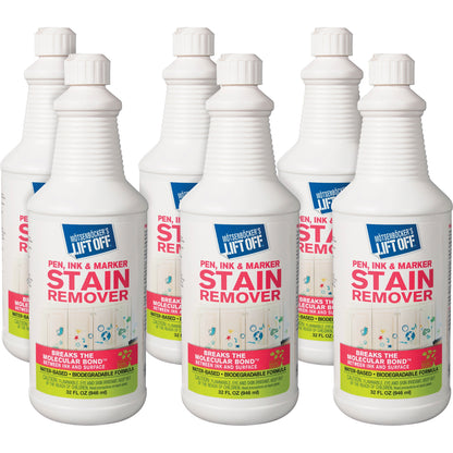 Mötsenböcker's Lift Off Pen/Ink/Marker Stain Remover - For Wall, Countertop, Desk, Wood, Plastic, Tile, Vinyl, Laminate,