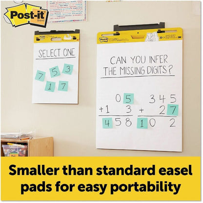 Post-it® Super Sticky Easel Pad - 20 Sheets - White Paper - 2 / Pack