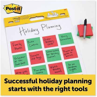 Post-it® Super Sticky Easel Pad - 20 Sheets - White Paper - 2 / Pack