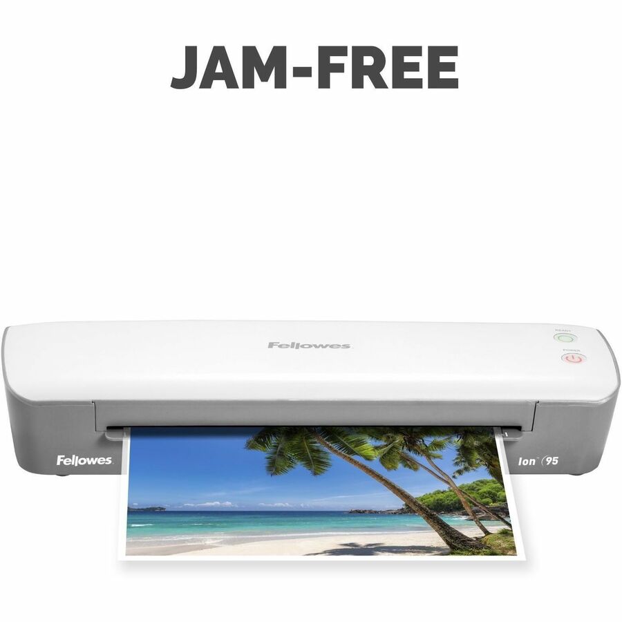 Fellowes Ion 95 Laminator - Pouch - 9.50" - Release Lever - 2.4" Height x 14.1" Width x 4.4" Depth