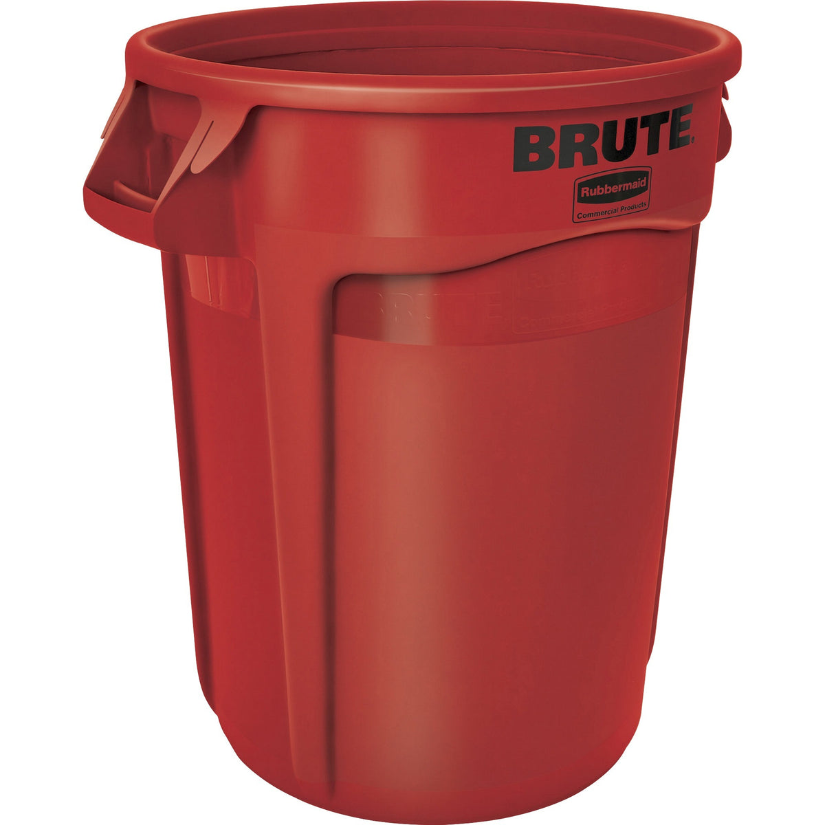 Rubbermaid Commercial Brute 32-Gallon Vented Containers - 32 gal Capacity - Round - 6 / Carton