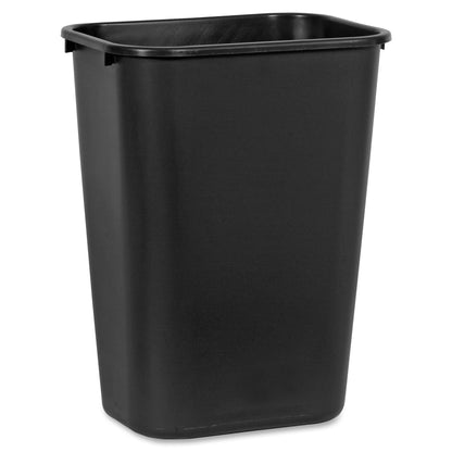 Rubbermaid Commercial 41 QT Large Deskside Wastebaskets - 10.25 gal Capacity - Rectangular - 12 / Carton