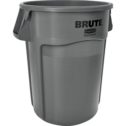 Rubbermaid Commercial Brute 44-Gallon Vented Utility Containers - 44 gal Capacity - Round - 4 / Carton