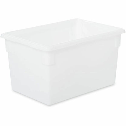 Rubbermaid Commercial 21.5-Gallon Food/Tote Boxes - Transporting, Storing - Dishwasher Safe - Clear - Plastic, Polycarbo