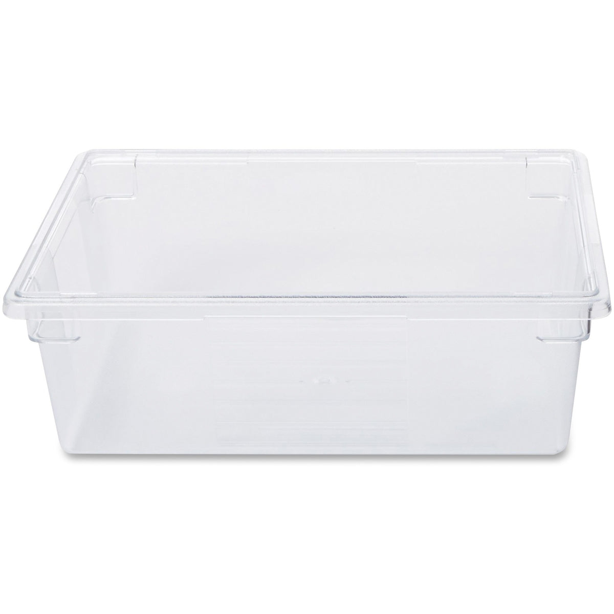 Rubbermaid Commercial 12.5-Gallon Food/Tote Boxes - Transporting, Storing - Dishwasher Safe - Clear - Plastic, Polycarbo