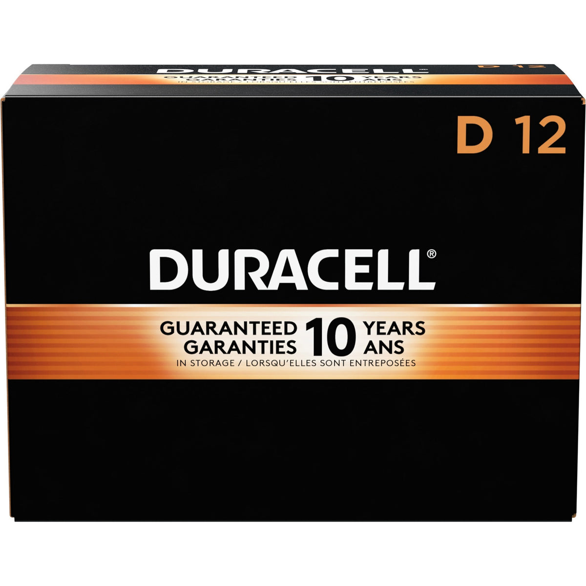 Duracell Coppertop Alkaline D Battery Boxes of 12 - For Multipurpose - D - 12/Box - 6 / Carton