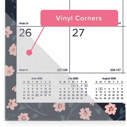 Blueline Academic Desk Pad - Academic - Monthly - 18 Month - July 2026 to December 2027 - 1 Month Single Page Layout - 2