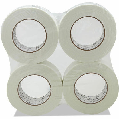 Universal 350# Premium Filament Tape, 3" Core, 48 mm x 54.8 m, Clear - 59.93 yd Length x 1.89" Width x 7.4 mil Thickness