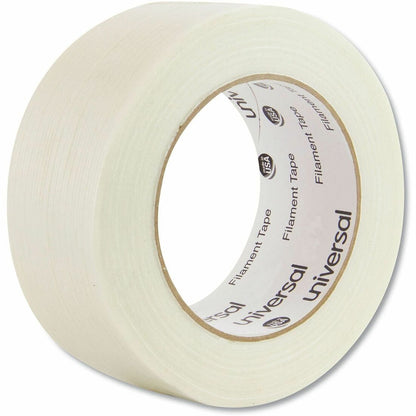 Universal 350# Premium Filament Tape, 3" Core, 48 mm x 54.8 m, Clear - 59.93 yd Length x 1.89" Width x 7.4 mil Thickness