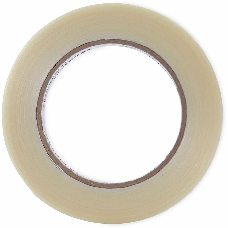 Universal 120# Utility Grade Filament Tape, 3" Core, 24 mm x 54.8 m, Clear - 59.93 yd Length x 0.94" Width x 4.3 mil Thi
