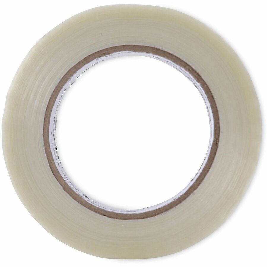Universal 120# Utility Grade Filament Tape, 3" Core, 48 mm x 54.8 m, Clear - 59.93 yd Length x 1.89" Width x 4.3 mil Thi