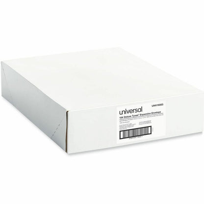 Universal Envelope - Catalog - #13 1/2 - 18 lb - Self Adhesive - White - Tyvek - 100 / Carton