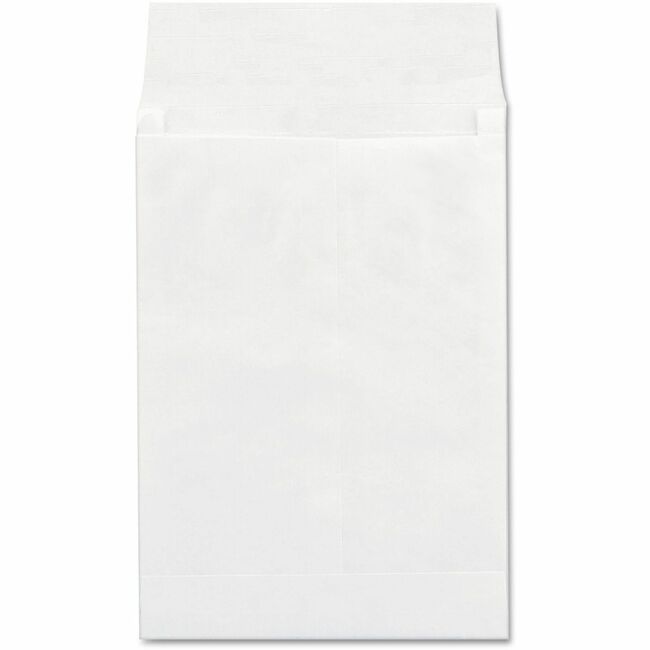 Universal Envelope - Catalog - #13 1/2 - 18 lb - Self Adhesive - White - Tyvek - 100 / Carton