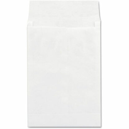 Universal Envelope - Catalog - #13 1/2 - 18 lb - Self Adhesive - White - Tyvek - 100 / Carton