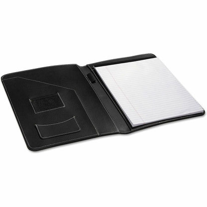 Universal Pad Folio - 8 1/2" x 11" - Black - 1 Each