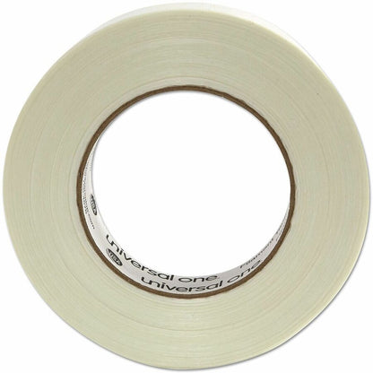 Universal 350# Premium Filament Tape, 3" Core, 24 mm x 54.8 m, Clear - 59.93 yd Length x 0.94" Width x 7.4 mil Thickness