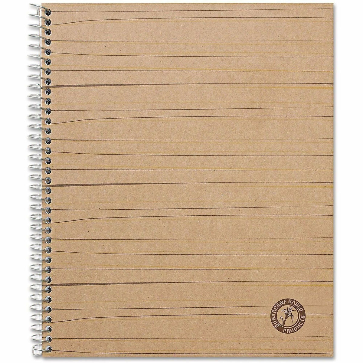 Universal Notebook - 1 Subject(s) - 100 Sheets - Spiral - Medium Ruled, College Ruled Front Ruling - 15 lb Basis Weight 