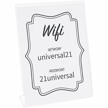 Universal Photo Frame - Holds 8.50" x 11" Insert - Rectangle - Desktop - Horizontal, Vertical - Durable, Shatter Proof -