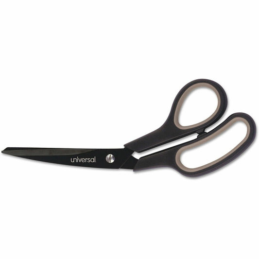 Universal Scissors - 3.50" Cutting Length - 8" Overall Length - Left/Right - Stainless Steel - Pointed Tip - Multi - 1 E