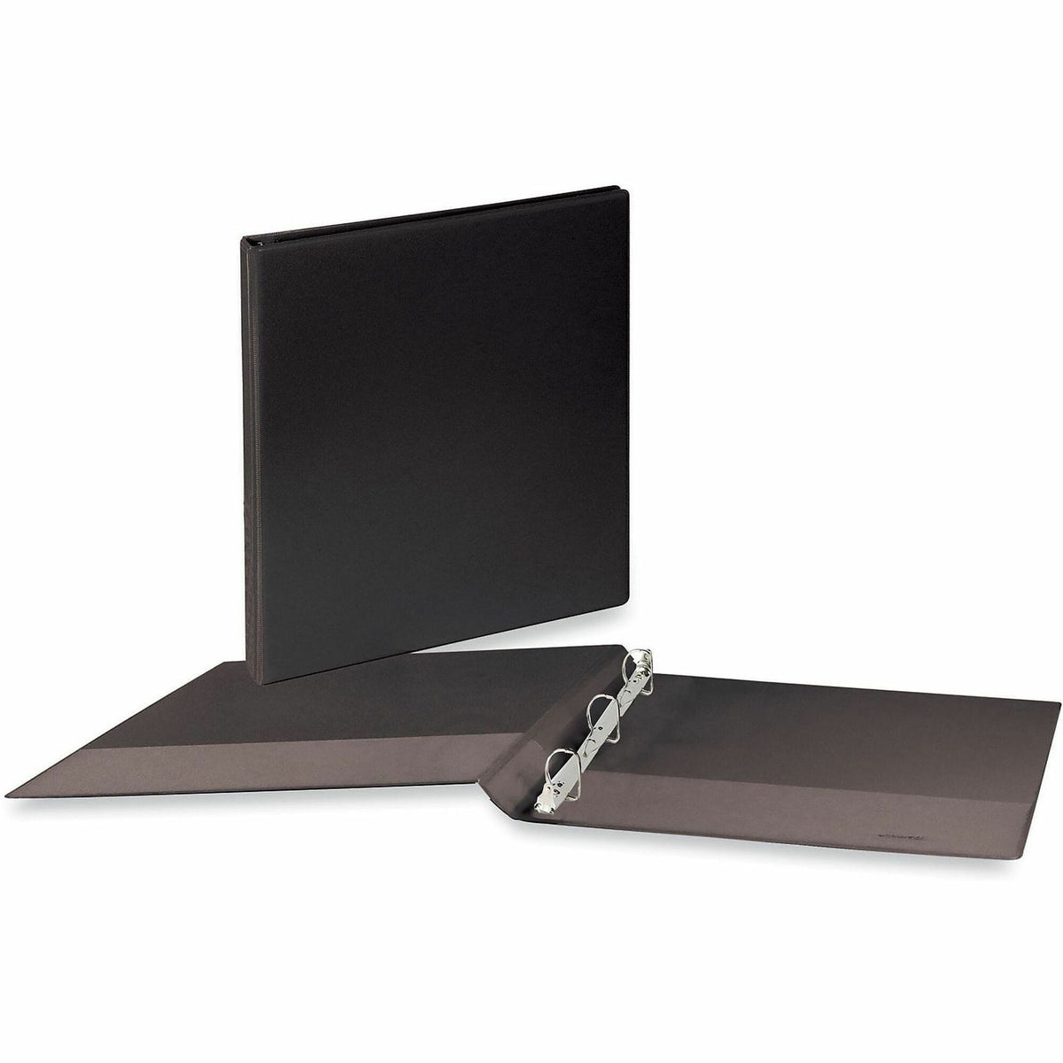 Universal Slant D-Ring View Binder, 3 Rings, 0.5" Capacity, 11 x 8.5, Black - 1/2" Binder Capacity - Letter - 8 1/2" x 1