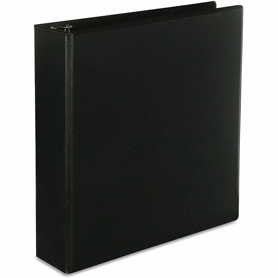 Universal Slant D-Ring View Binder, 3 Rings, 2" Capacity, 11 x 8.5, Black - 2" Binder Capacity - Letter - 8 1/2" x 11" S