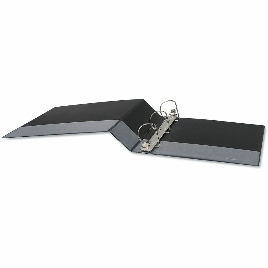 Universal Slant D-Ring View Binder, 3 Rings, 2" Capacity, 11 x 8.5, Black - 2" Binder Capacity - Letter - 8 1/2" x 11" S
