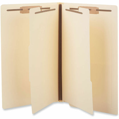 Universal Straight Tab Cut Legal Recycled Classification Folder - 8 1/2" x 14" - 2" Expansion - 6 Fastener - 2" Fastener