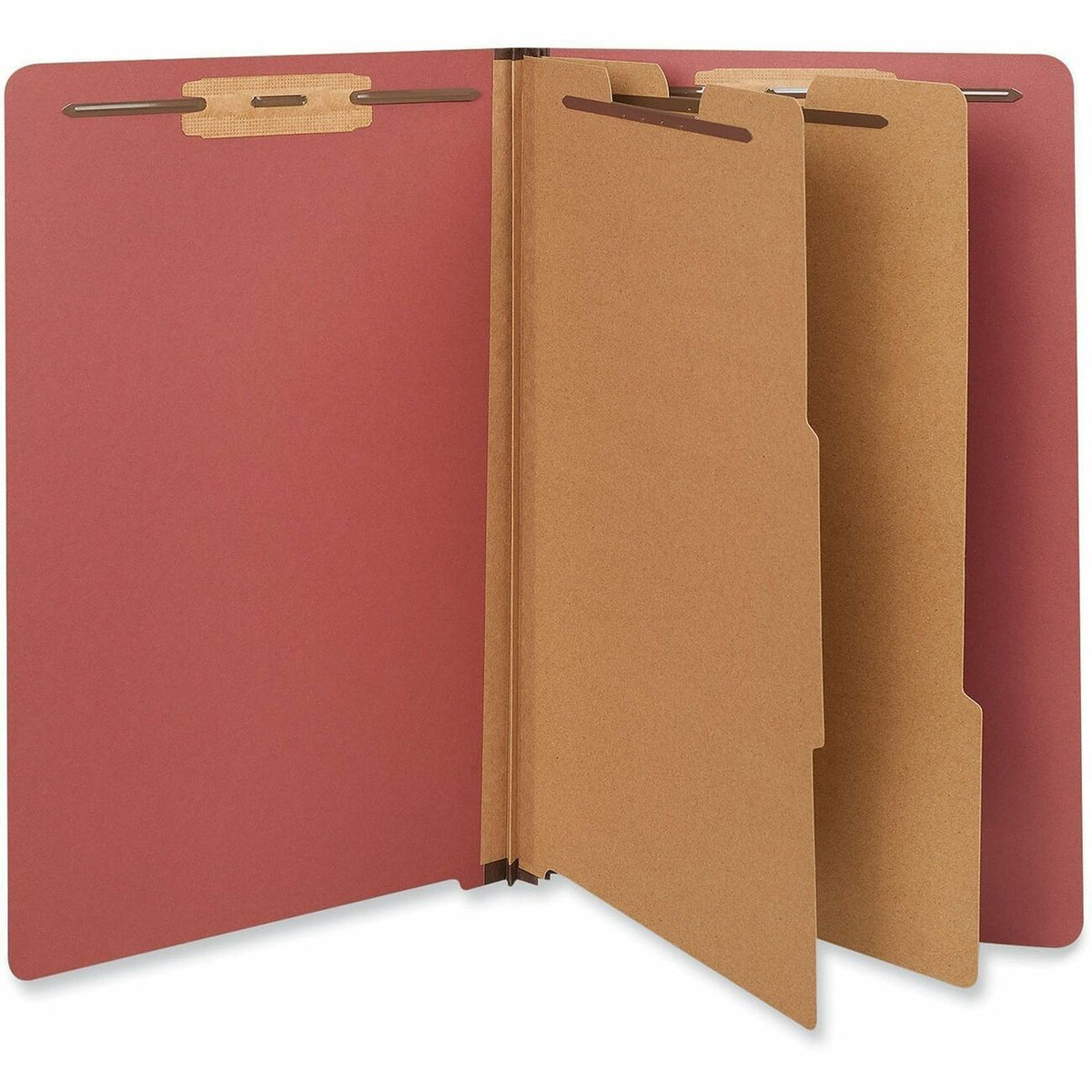 Universal Straight Tab Cut Legal Recycled Classification Folder - 8 1/2" x 14" - 2" Expansion - 6 Fastener - 2" Fastener