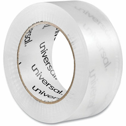 Universal Quiet Tape Box Sealing Tape, 3" Core, 1.88" x 109 yds, Clear, 6/Pack - 109 yd Length x 1.88" Width x 2 mil Thi