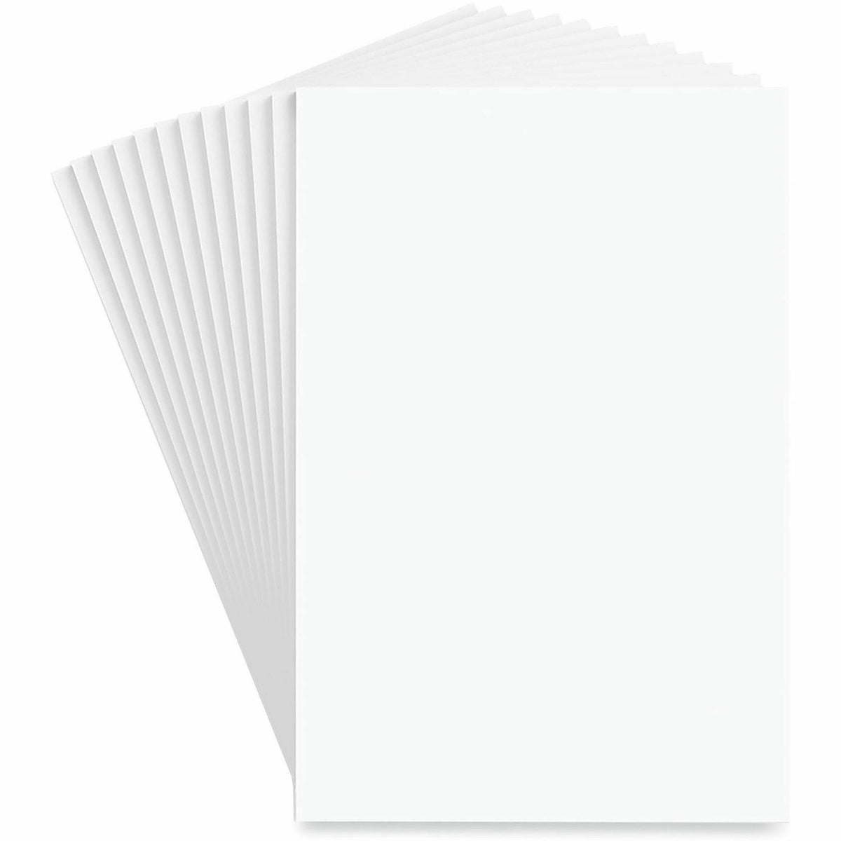 Universal Scratch Pads, Unruled, 3 x 5, White, 100 Sheets, 12/Pack - 1 Subject(s) - 100 Sheets - Plain - Glued - Unruled