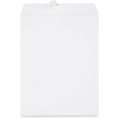 Universal Envelope - Catalog - #13 1/2 - 24 lb - Gummed - White - Paper Stock - 250 / Box
