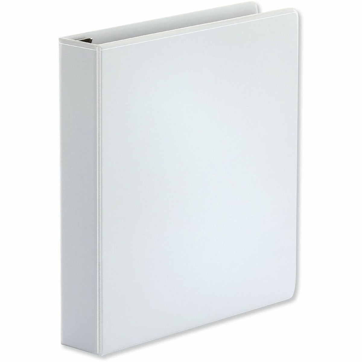 Universal Deluxe Easy-to-Open D-Ring View Binder, 3 Rings, 1.5" Capacity, 11 x 8.5, White - 1 1/2" Binder Capacity - Let