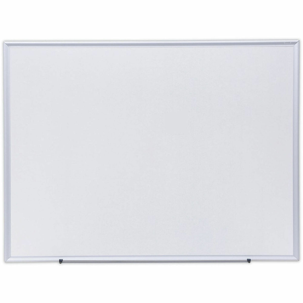 Universal Deluxe Melamine Dry Erase Board, 48" x 36" , White Surface, Satin Aluminum Frame - 48" (4 ft) Width x 36" (3 f