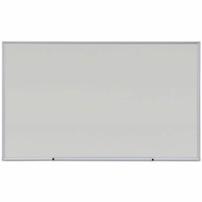 Universal Dry Erase Board - 60" (5 ft) Width x 36" (3 ft) Height - White Melamine Surface - Anodized Aluminum Frame - 1 