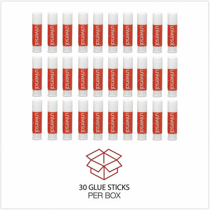Universal Glue Stick - 0.28 oz - Clear - 30 / Pack